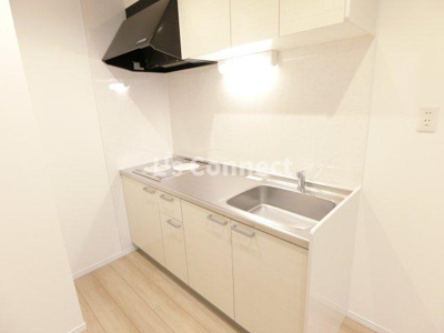 【キッチン】 | ラフィーノ八乙女 | ２口ＩＨヒーターのシステムキッチン。