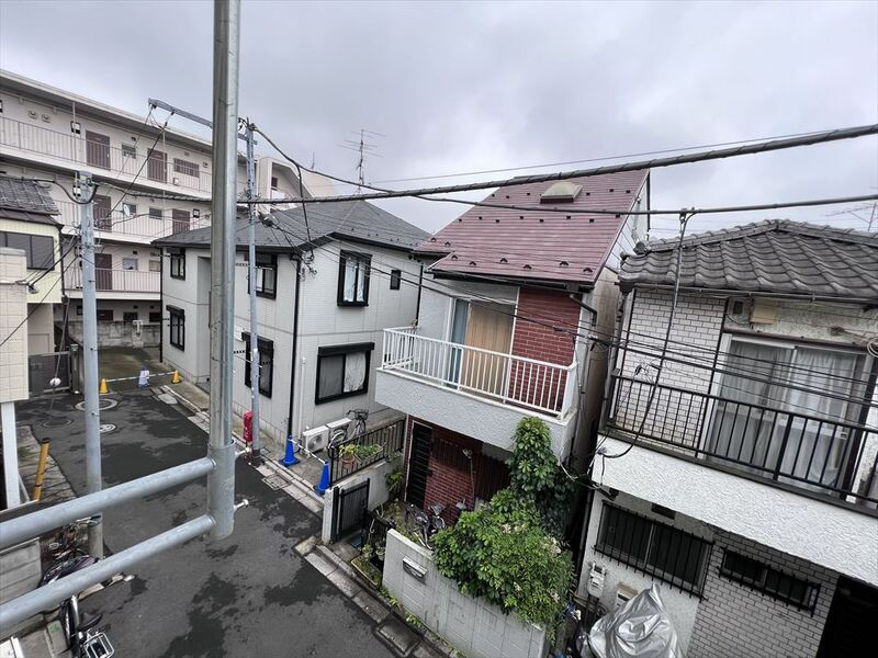 中野区沼袋２丁目のアパートの展望