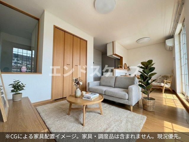 スターアリスⅥの居間・リビング|高崎、前橋のお部屋探しはエンドスケープまで！お客様の理想お聞かせ下さい♪