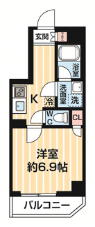 【間取り】 | ＭＡＸＩＶ糀谷 | ＭＡＸＩＶ糀谷
