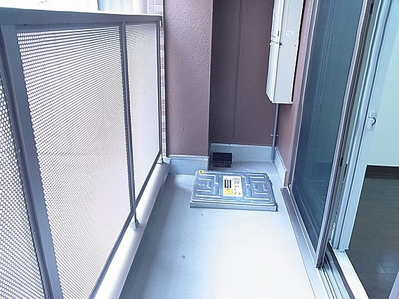 エスポワール加納町のバルコニー