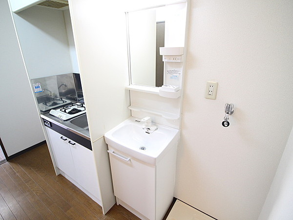 サンポラールの洗面所