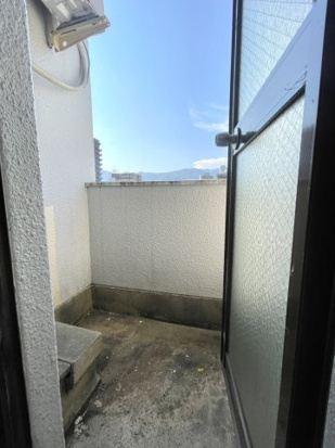 ブライト御影のバルコニー