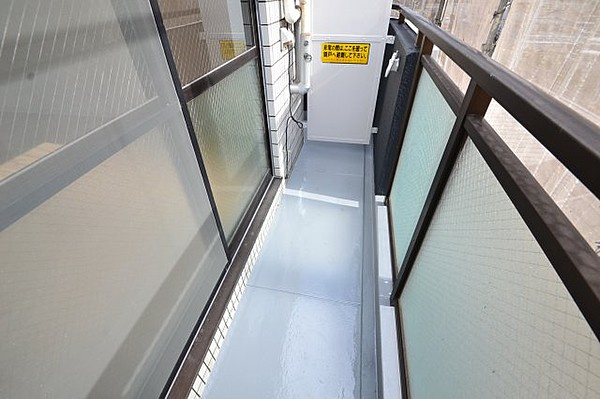 ル・パレ福住のバルコニー