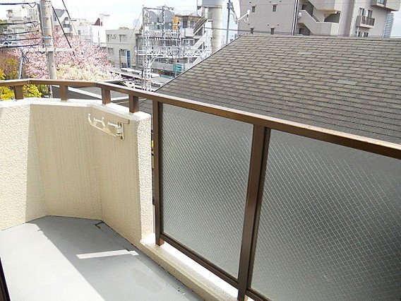 マイコート六甲Ⅰのバルコニー