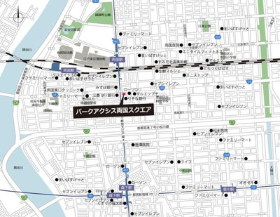 【地図】 | パークアクシス両国スクエア