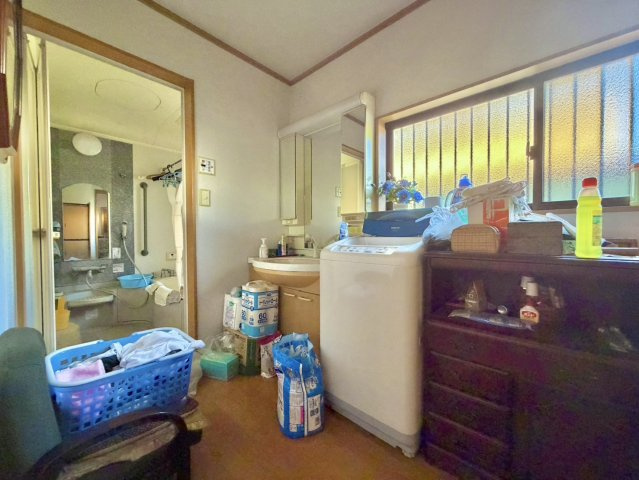 栃木市平柳町中古戸建の洗面所