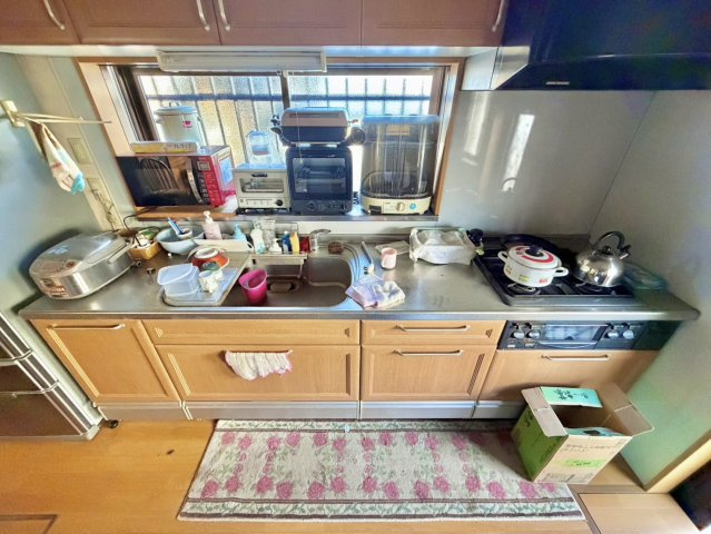 栃木市平柳町中古戸建のキッチン