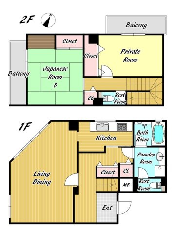 ロイヤル苦楽園の間取り