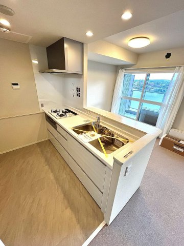 ディアハイム山鼻南のキッチン|開放感のある対面式キッチン！