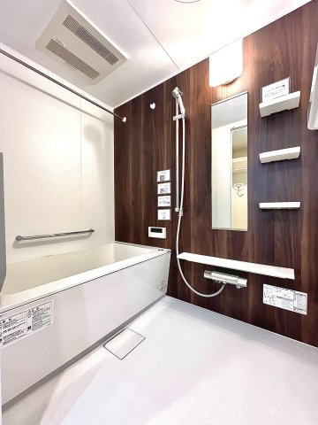 ディアハイム山鼻南の浴室|浴室乾燥機・浴室暖房・追い炊き機能・オートバス完備！