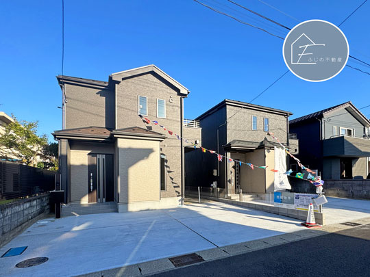 多賀城市丸山の前面道路含む現地写真