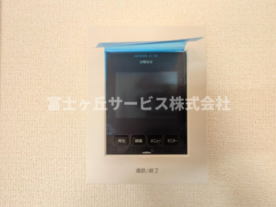【セキュリティ】 | 磐田市豊浜中野 4期 新築一戸建て 2号棟 | TV付インターホンです