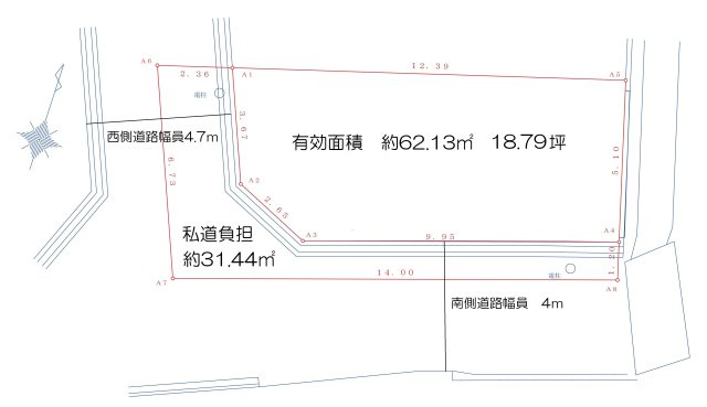 【区画図】 | 天美南４丁目新築戸建