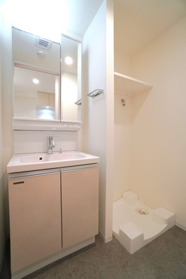 【洗面所】 | ＣＲＥＡＴＩＦ文京江戸川橋 | ※写真は同タイプ住戸です。