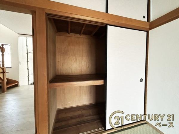 生駒市緑ケ丘　一戸建の収納|■和室にも収納スペース完備！