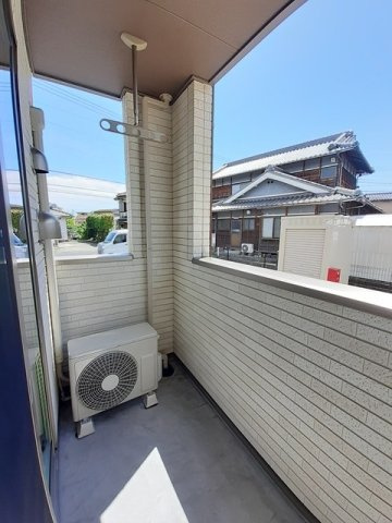 ソレイユＫのバルコニー