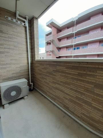 プロスパーゆりのバルコニー