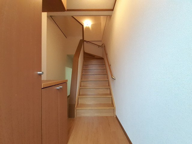 グランディールⅣの玄関