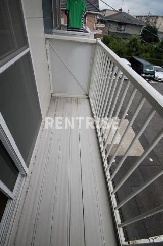 WHITE BELL Cのバルコニー