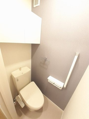 ウナボニータのトイレ|ゆったりとした空間のトイレです