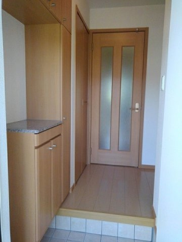 ウェルフェアＡの玄関|落ち着いた玄関です