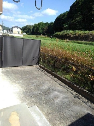 ウェルフェアＡの庭|お庭でゆったりと過ごせます