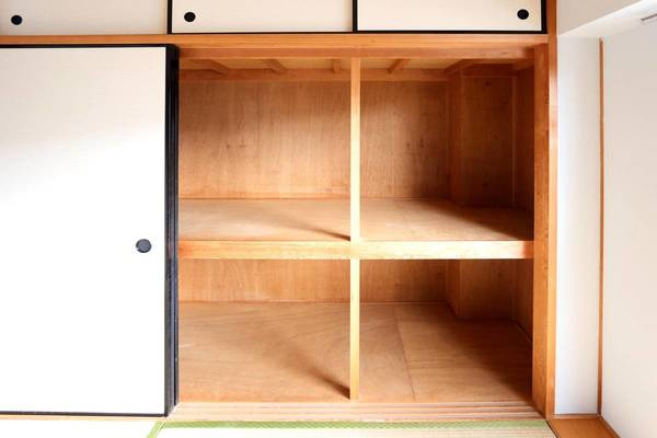 ビレッジハウス宮ヶ迫2号棟の収納|ビレッジハウスの同一物件・同一タイプの間取りの写真です