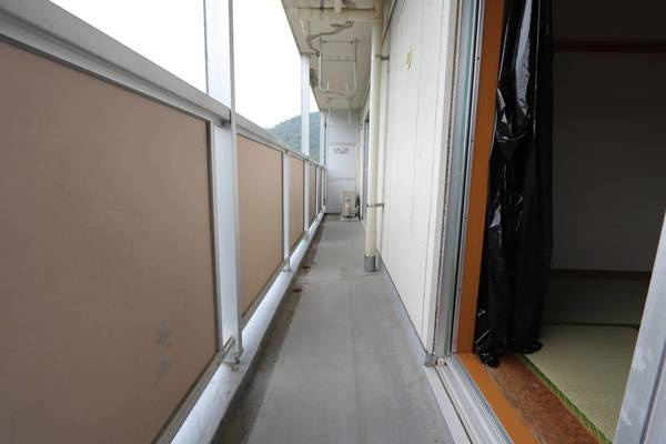 ビレッジハウス宮ヶ迫2号棟のバルコニー|ビレッジハウスの同一物件・同一タイプの間取りの写真です