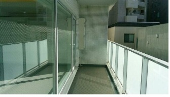 パークハウス広尾のバルコニー