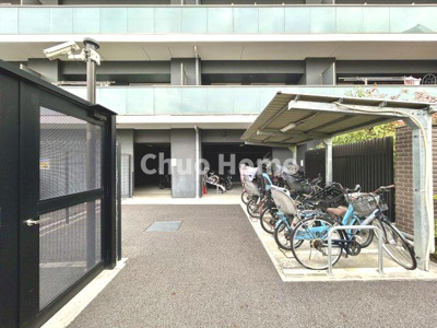 【駐輪場】 | プレイズ北千住 | 駐輪場