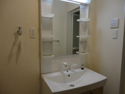 【洗面所】 | チェリーコート | 洗髪洗面化粧台