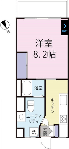 明穂和泉マンションの間取り