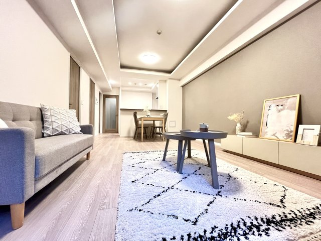 コスモ芦屋川シーサイドテラスの居間・リビング