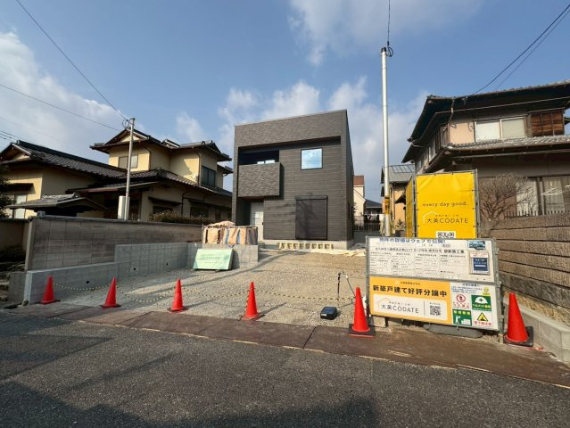 ONE HOUSE－ワンハウスー小倉南区企救丘3丁目　【小倉南区　新築戸建て】の外観|現地撮影　2026,1,29　ONE HOUSE－ワンハウスー小倉南区企救丘3丁目　【小倉南区　新築戸建て】