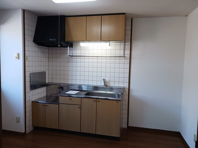 グリーンパレスⅡのキッチン