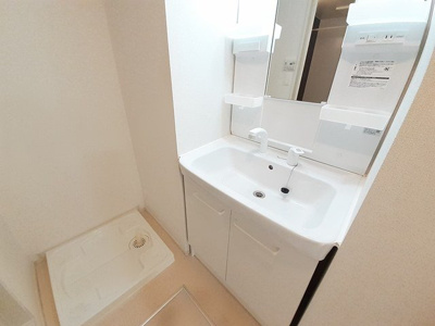 【洗面所】 | カーサ・プレッソ | ゆったりとスペースのある洗面所