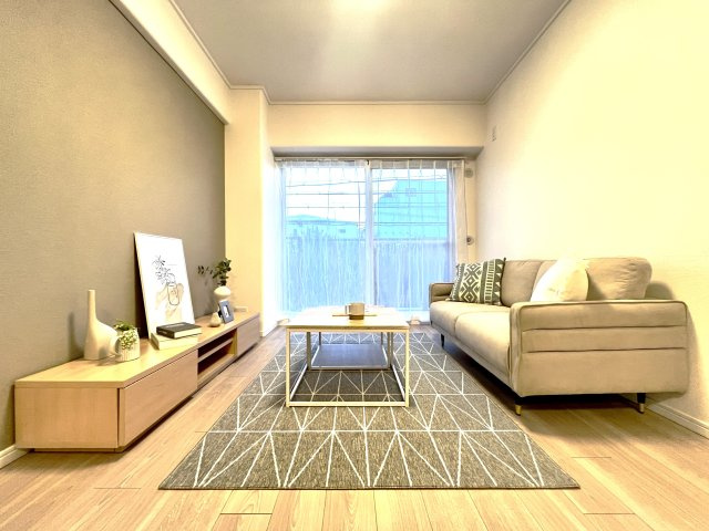 ネオコーポ魚崎の居間・リビング
