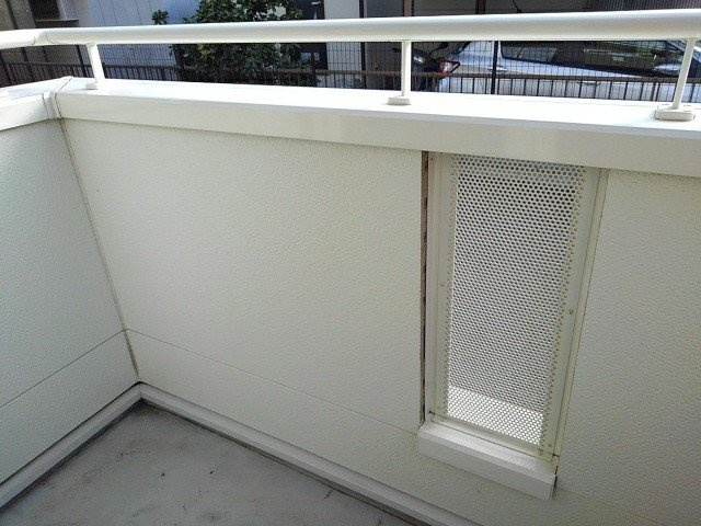 サンエスポワールⅢのバルコニー