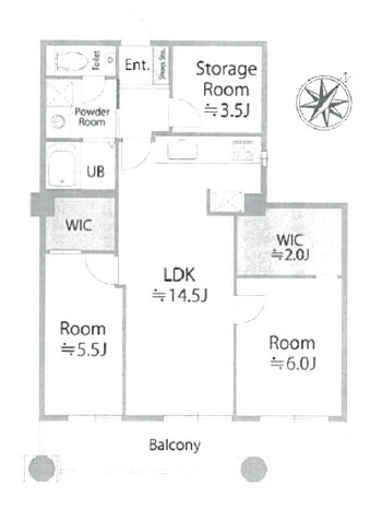 【間取り】 | 晴海アイランドトリトンスクエアビュータワー