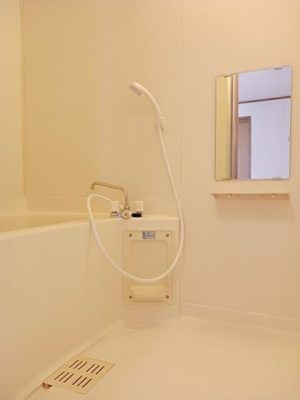 【浴室】 | クレスト－ル本宮Ｂ | きれいなお風呂です