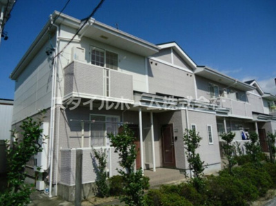 【外観】 | サンアメニティ秋の里Ｂ | 落ち着いた雰囲気の外観です