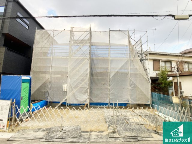 明石市魚住町西岡　第13期　新築一戸建ての外観|周辺は落ち着いた街並みの住宅地！子育てがしやすい住環境です！まだ未完成ですが、現地でしかわからない事もございます。是非一度ご覧ください。