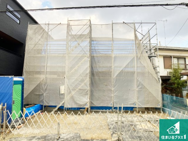 明石市魚住町西岡　第13期　新築一戸建ての外観|周辺は落ち着いた街並みの住宅地！子育てがしやすい住環境です！まだ未完成ですが、現地でしかわからない事もございます。是非一度ご覧ください。