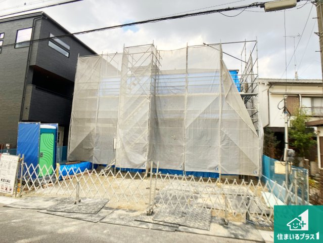 明石市魚住町西岡　第13期　新築一戸建ての外観|周辺は落ち着いた街並みの住宅地！子育てがしやすい住環境です！まだ未完成ですが、現地でしかわからない事もございます。是非一度ご覧ください。