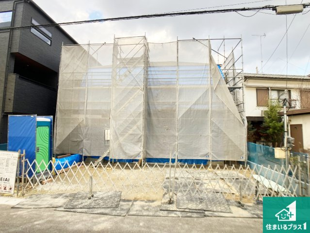 明石市魚住町西岡　第13期　新築一戸建ての外観|周辺は落ち着いた街並みの住宅地！子育てがしやすい住環境です！まだ未完成ですが、現地でしかわからない事もございます。是非一度ご覧ください。