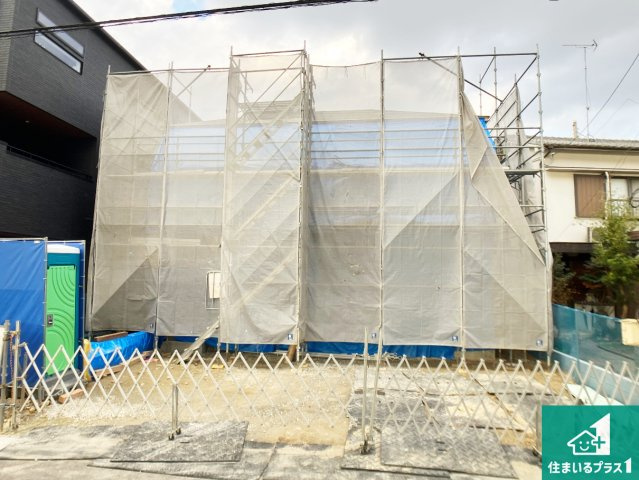 明石市魚住町西岡　第13期　新築一戸建ての外観|周辺は落ち着いた街並みの住宅地！子育てがしやすい住環境です！まだ未完成ですが、現地でしかわからない事もございます。是非一度ご覧ください。