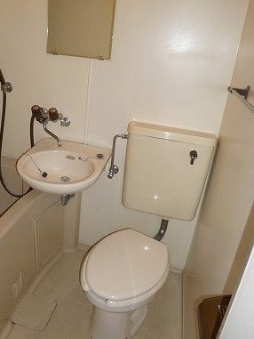 【トイレ】 | ローズアパート(R-001) | 参考写真（同物件別部屋）