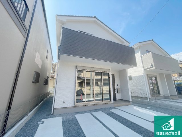 ★現地見学可能！★京都市左京区修学院千万田町　第1期　新築一戸建ての外観|安心の10年保証！外観を美しく保ち、雨水で汚れを落とします！気になることがありましたら、お気軽にお問い合わせください！
