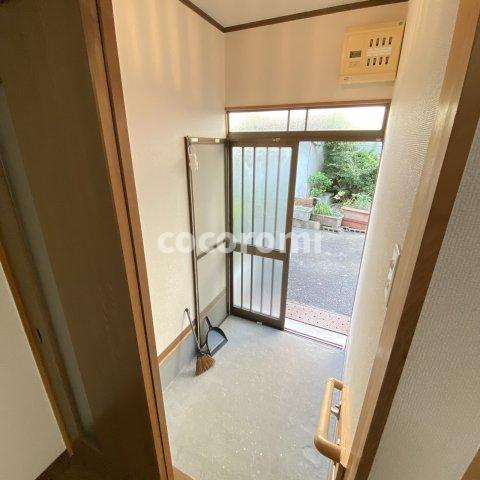 守口市藤田町貸家のエントランス